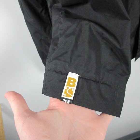 Bonfire Snowboarding Co Hooded Jacket Men's XL Black Nylon Ski Winter Coat 1174 - Picture 11 of 16